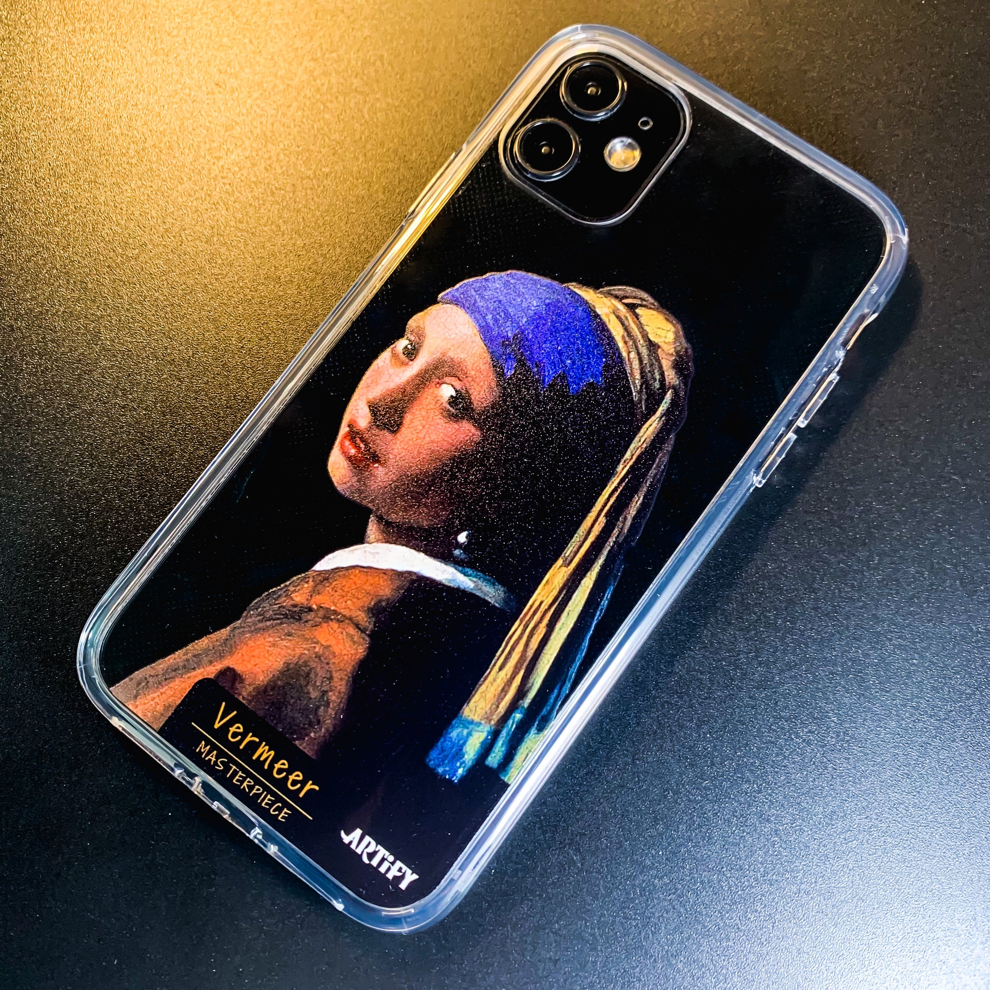 フェルメール 真珠の耳飾りの少女 iPhone ケース