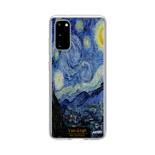 ゴッホ 星月夜 Samsung Galaxy ケース