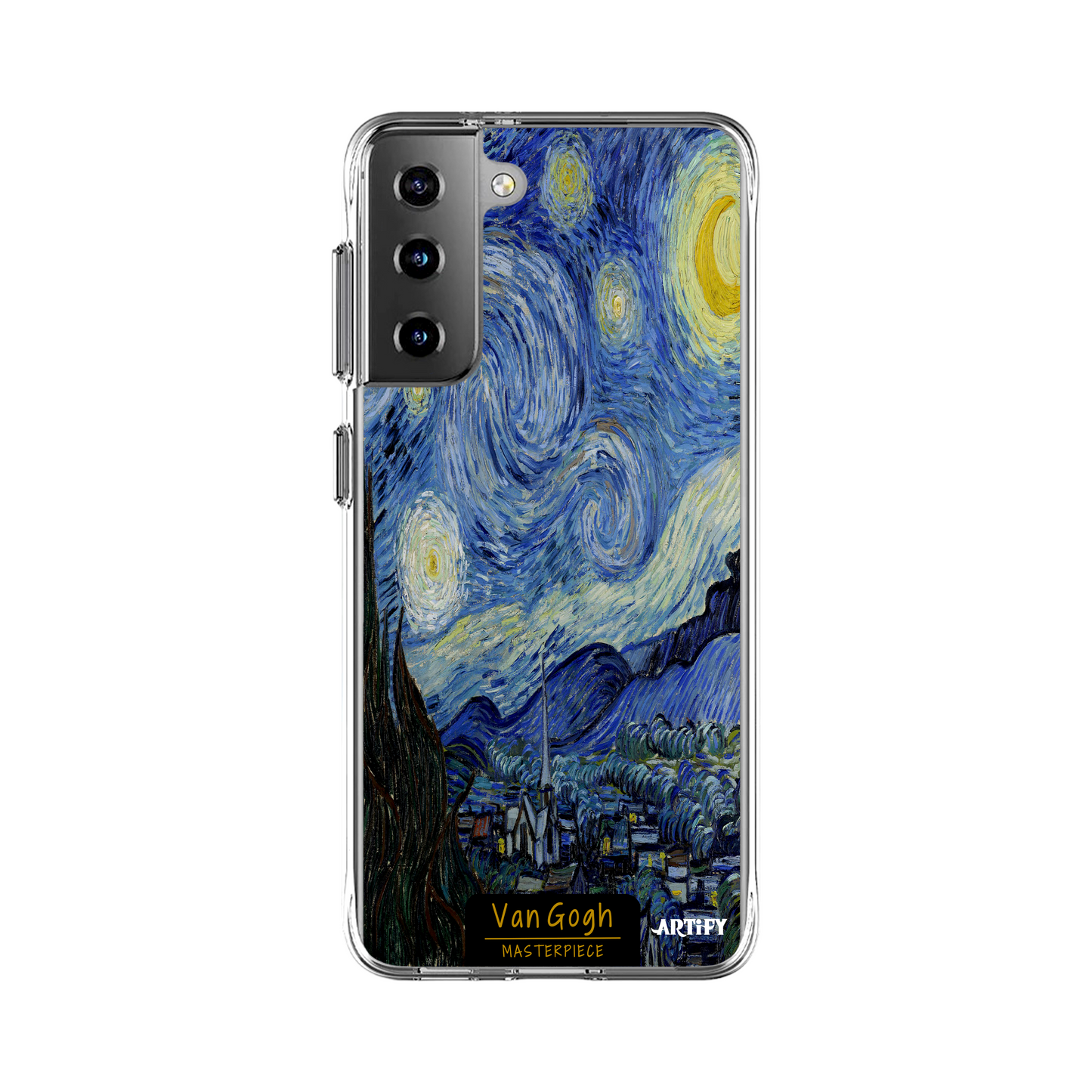 ゴッホ 星月夜 Samsung Galaxy ケース