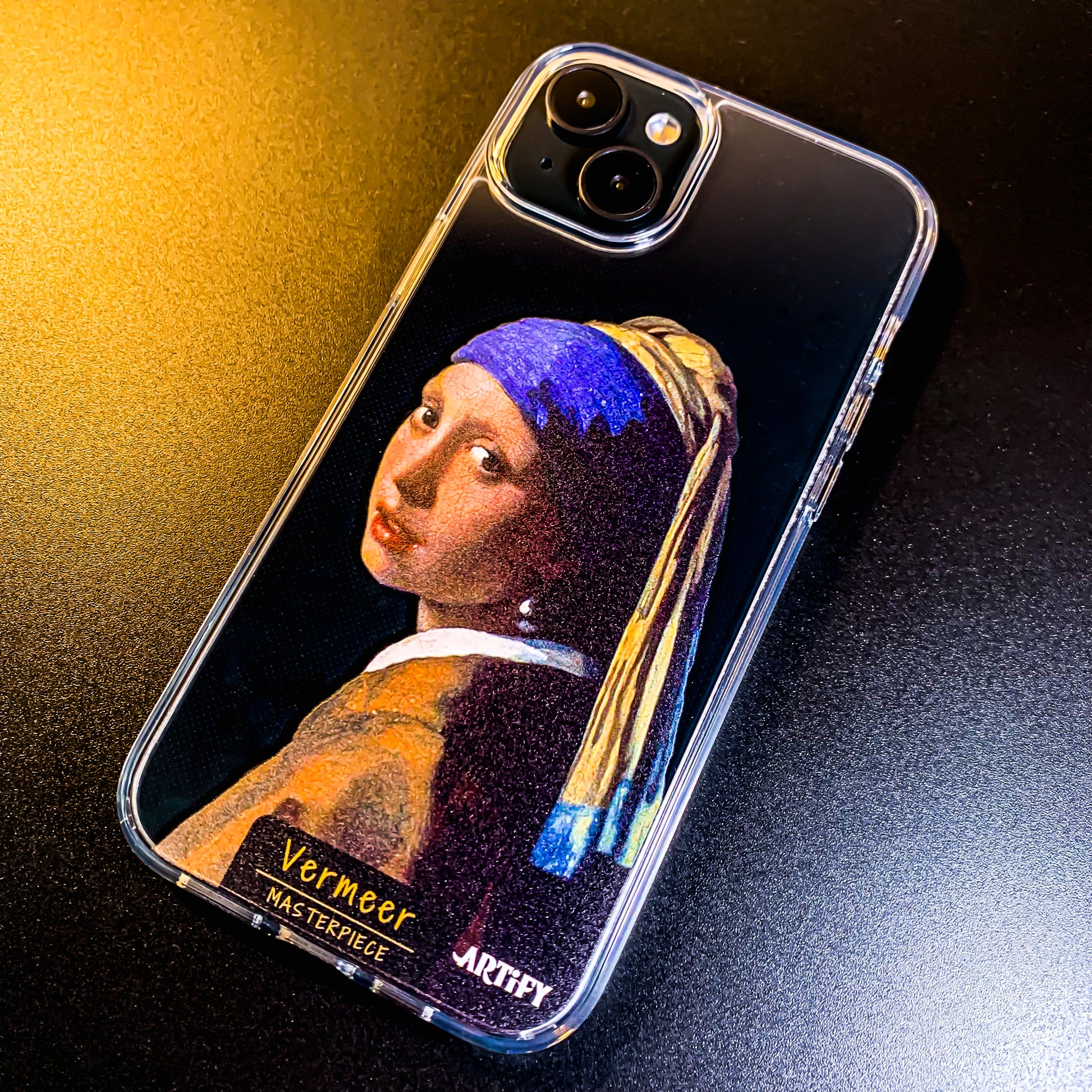 フェルメール 真珠の耳飾りの少女 iPhone ケース